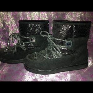 G by Guess black boots